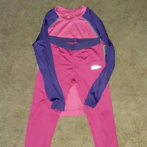 Pink n purple outfit